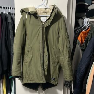 Green Jack and Jones Jacket - Size: Large